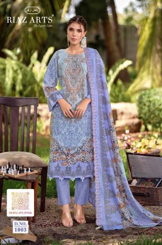 Riaz Arts Abu Rehmat catalog surat cotton dress material online - Sanvari Fashion