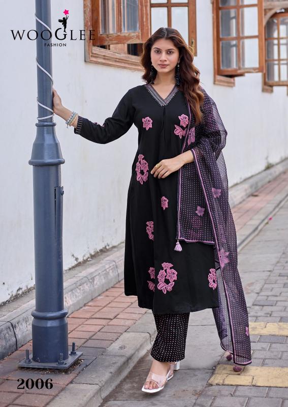 Wooglee Vasudha catalog wholesale kurti suppliers in bangalore - Sanvari Fashion