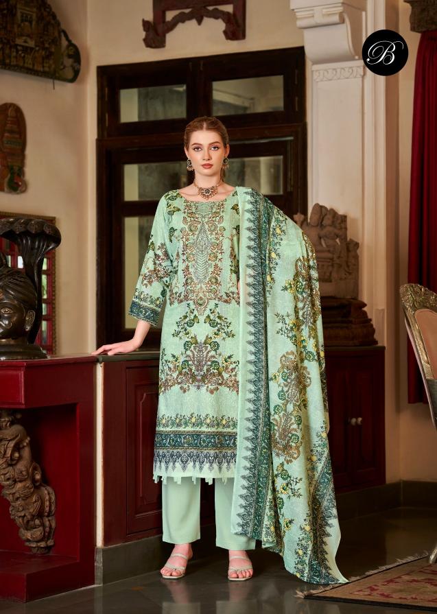 Belliza Naira Vol 155 catalog cotton dress material manufacturer in surat - Sanvari Fashion