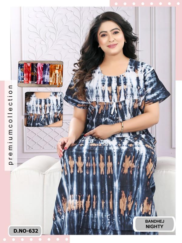 Cozy Nest 632 catalog night dress womens wear - Sanvari Fashion