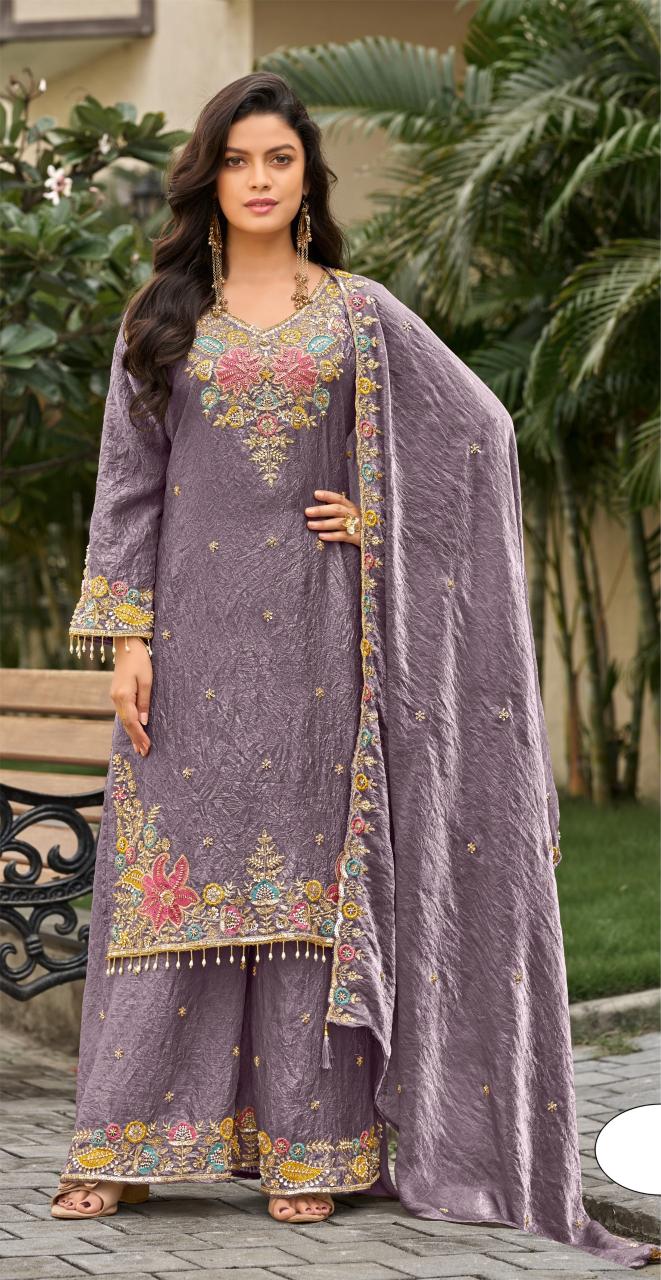 Hessa 3036 catalog pakistani suits wholesale in india - Sanvari Fashion