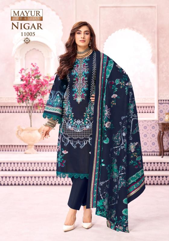 Mayur Nigar Vol 11 – Karachi Dress Material Wholesale Catalog - Sanvari Fashion
