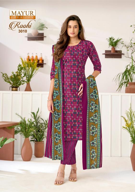 Mayur Roohi Vol 3 – Dress Material Wholesale Catalog - Sanvari Fashion
