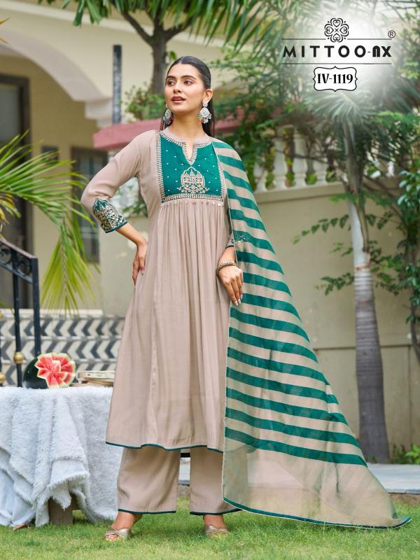 Mittoo IV 1118 & 1119 catalog womens kurtis manufacturers & wholesaler - Sanvari Fashion