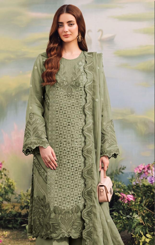 Motifz 5498 catalog wholesale pakistani designer suits - Sanvari Fashion