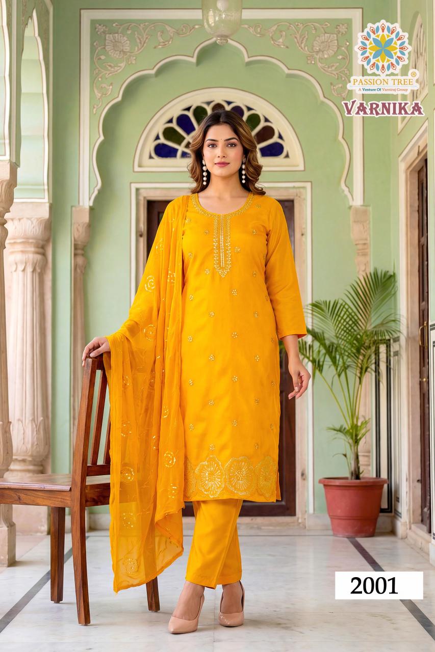 Passion Tree Varnika vol 2 catalog wholesale market kurti surat - Sanvari Fashion