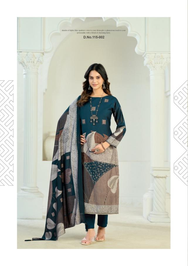 Radhika Azara Classic Touch vol 4 catalog rajasthan dress material surat gujarat - Sanvari Fashion