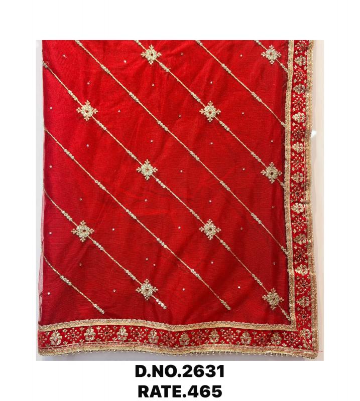 Sabella 2631Â catalog red chunri in india market - Sanvari Fashion