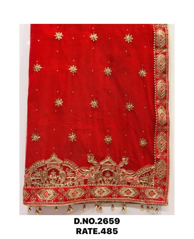 Sabella 2659Â catalog red chunri in india wholesale market - Sanvari Fashion