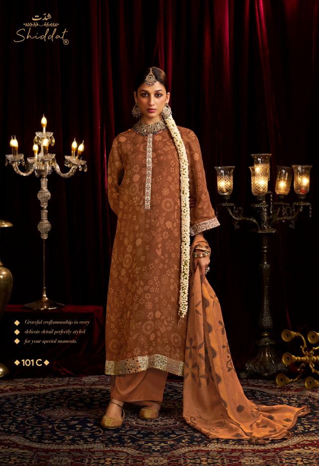 Shiddat Bellrose 101 catalog online wholesale salwar kameez cod avaliable - Sanvari Fashion