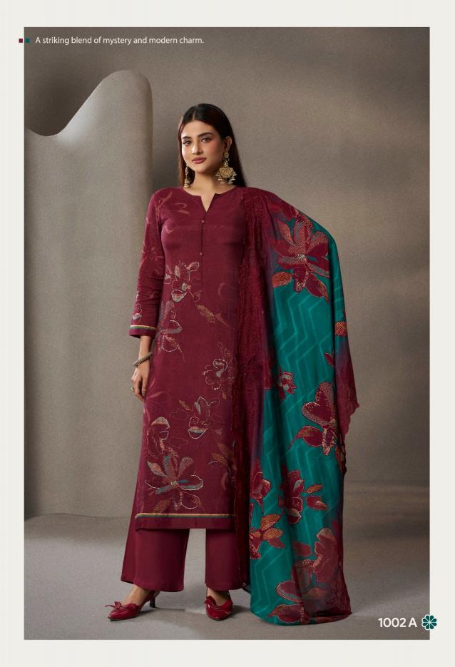 Shiddat Ikara 1002 catalog salwar kameez wholesale in bangalore - Sanvari Fashion