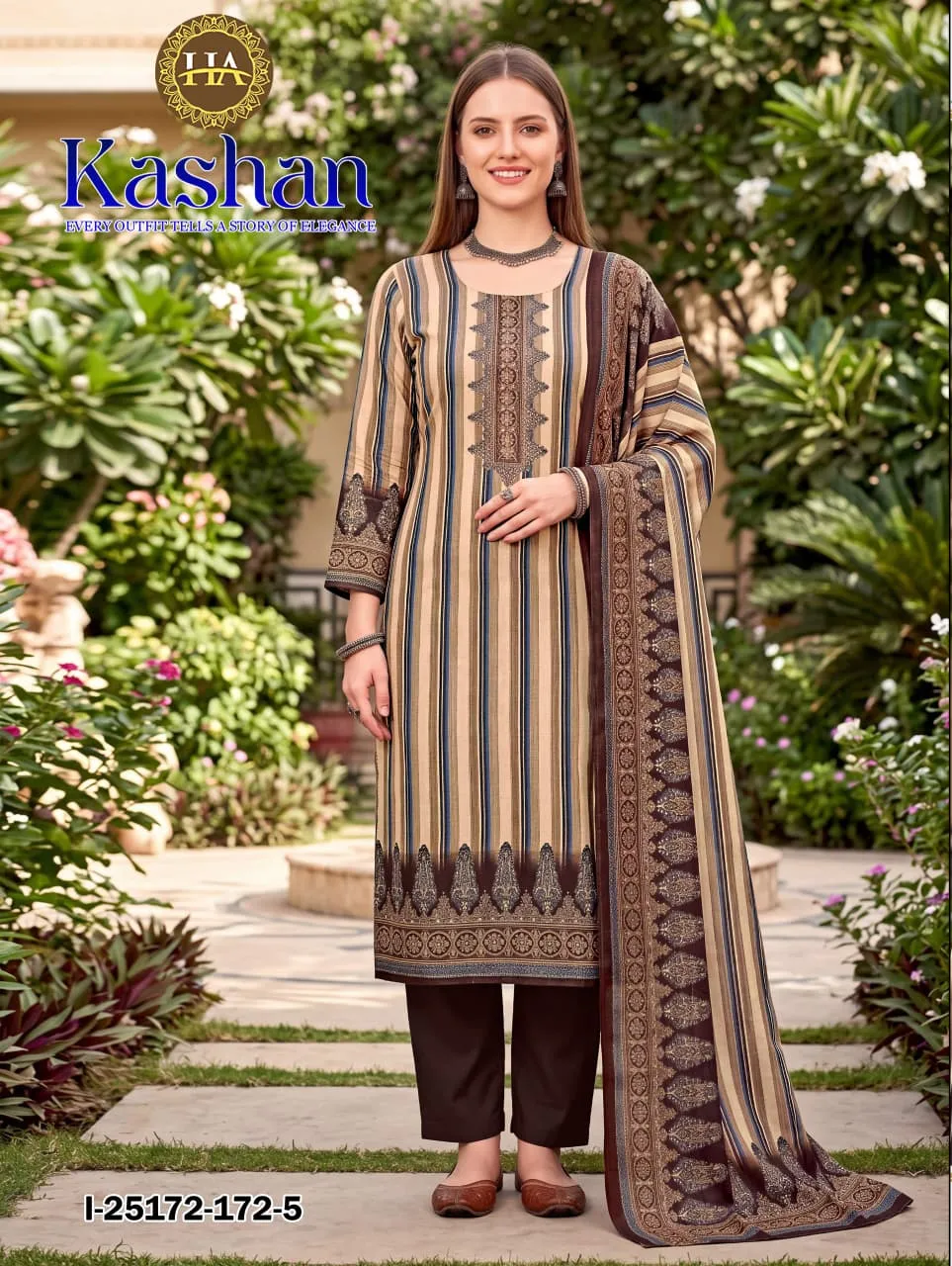 Alok Kashan catalog wholesale market for dress material in phursungi - Sanvari Fashion