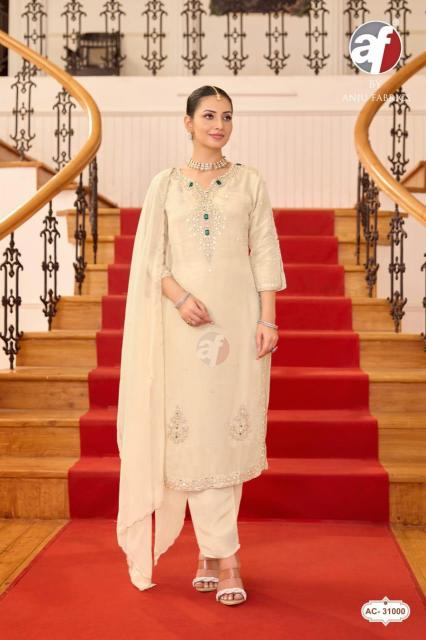 Anju Fabrics 31000 catalog w kurtis wholesale in mumbai - Sanvari Fashion