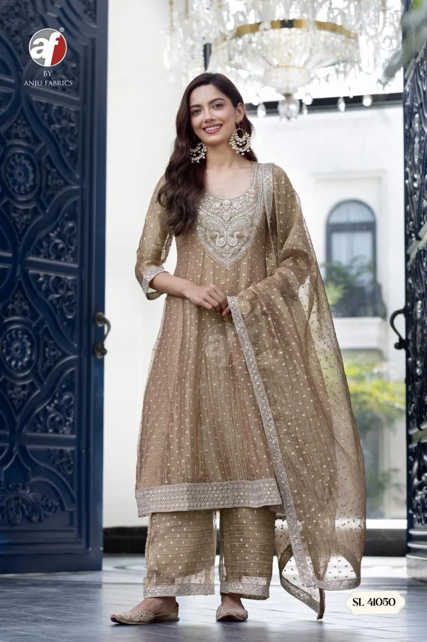 Anju Fabrics 41049 catalog kurti online wholesale bulk - Sanvari Fashion