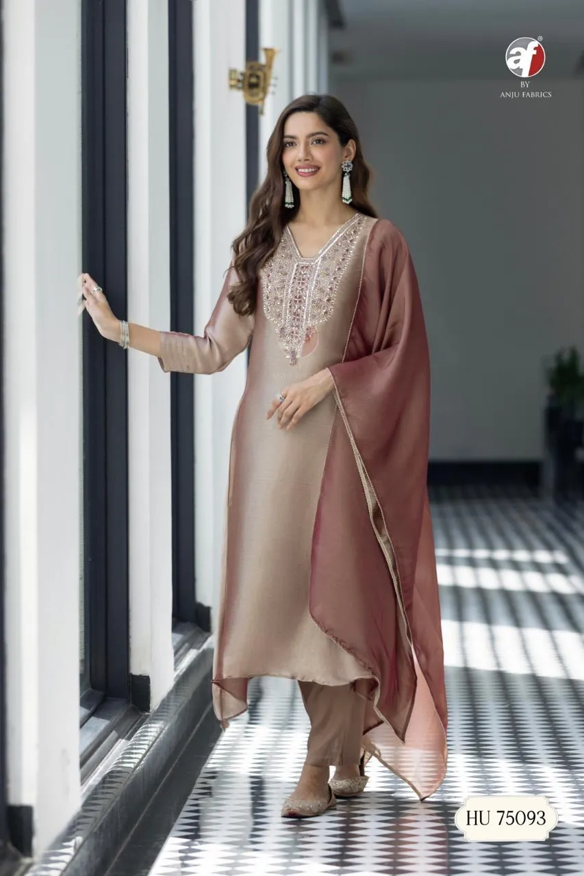 Anju Fabrics 75093 catalog kurti wholesale bazaar - Sanvari Fashion