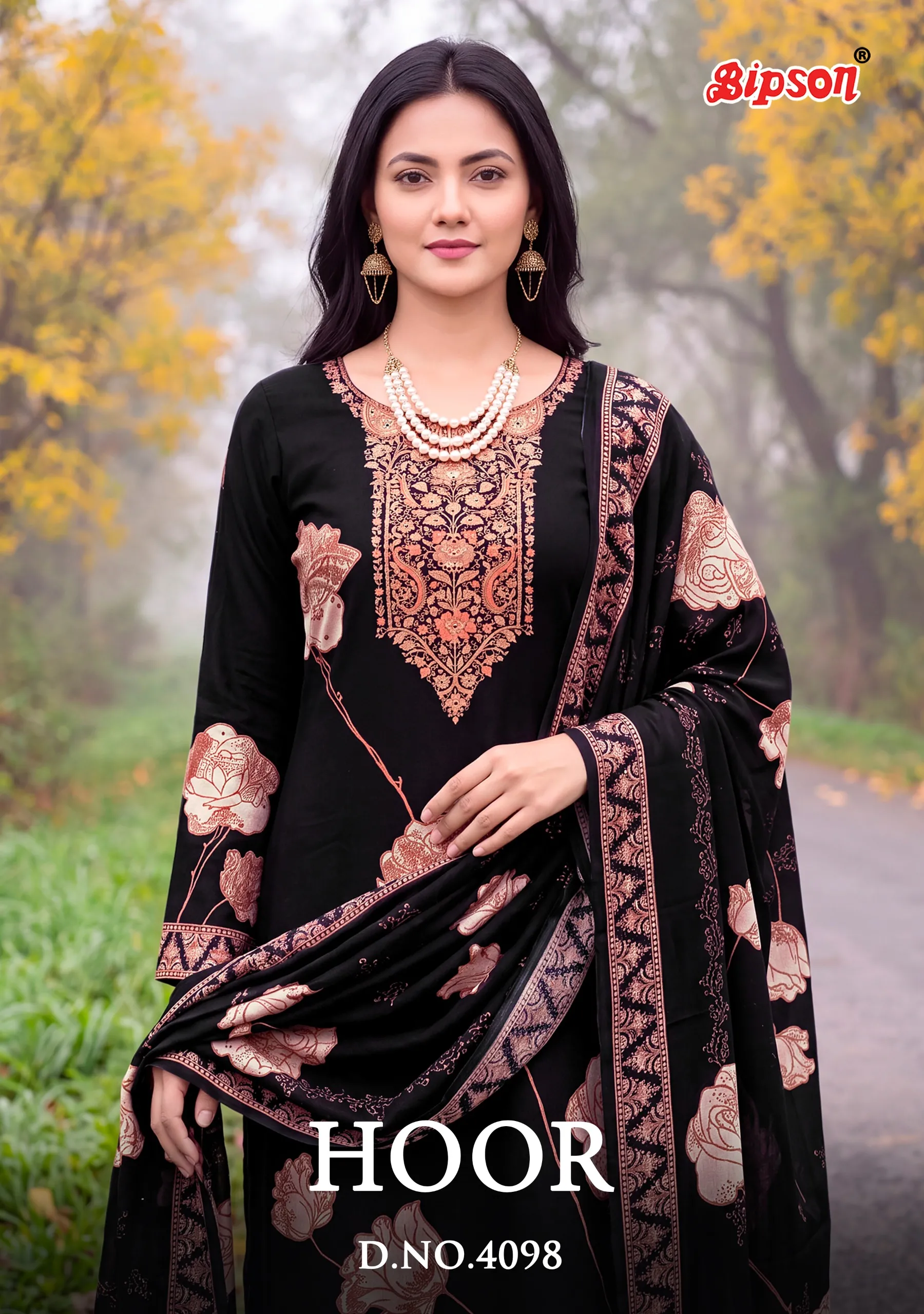 Bipson Hoor 4098 catalog wholesale salwar kameez online in india - Sanvari Fashion