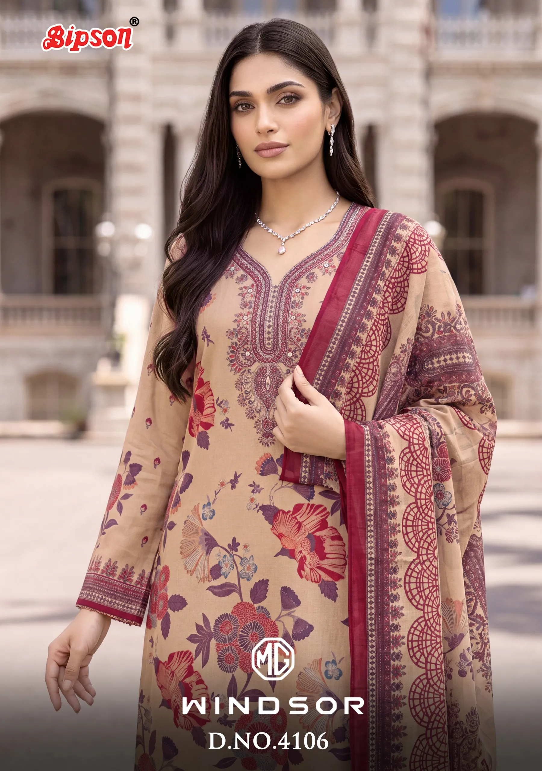 Bipson Windsor 4106 catalog daily wear salwar kameez wholesale - Sanvari Fashion