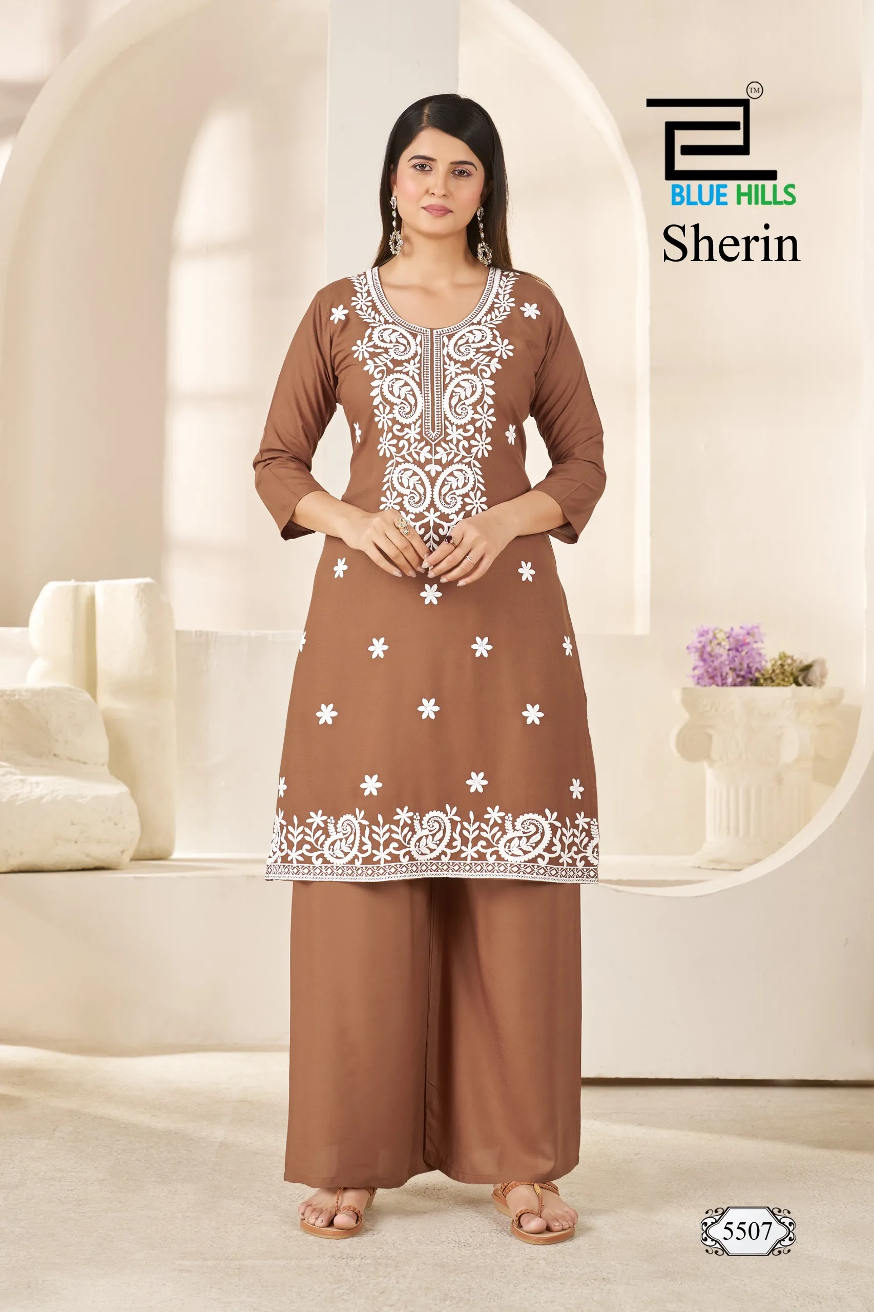 Blue Hills Sherin Catalog coord set wholesale price - Sanvari Fashion