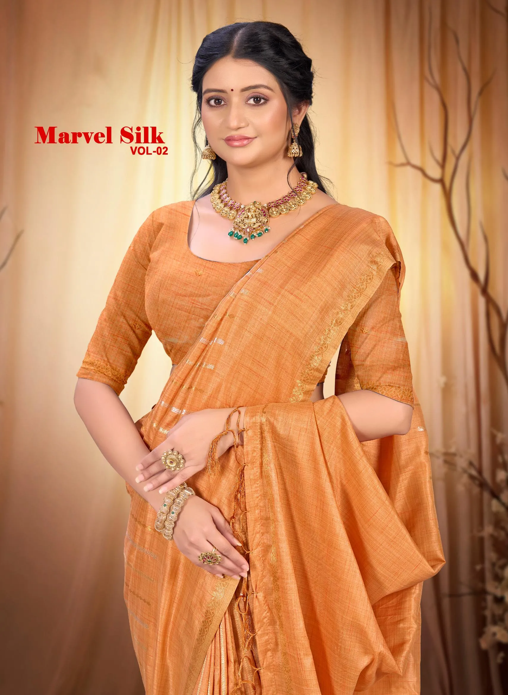Bunawat - Marvel Silk 02 Sangam Prints Assam Silk Woven Work Traditional Saree - Sanvari Fashion