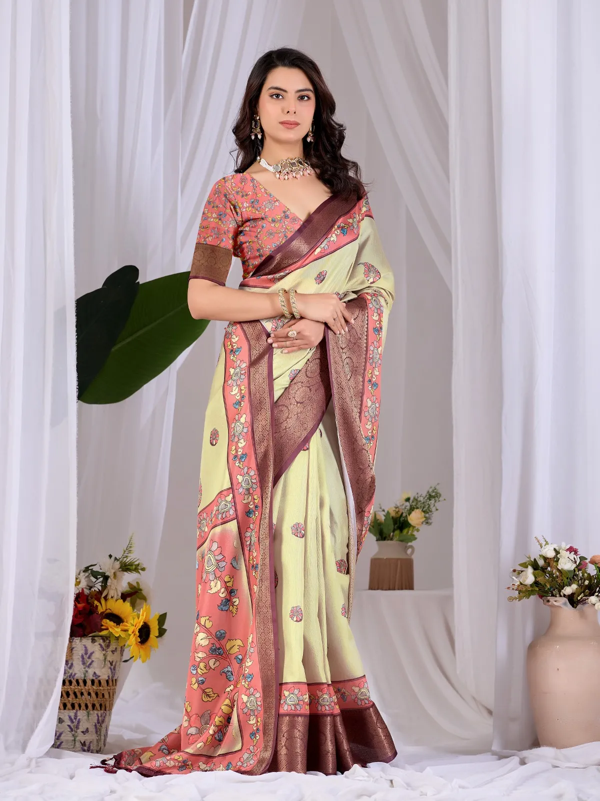 Dazira 1090 catalog silk sarees wholesale price - Sanvari Fashion