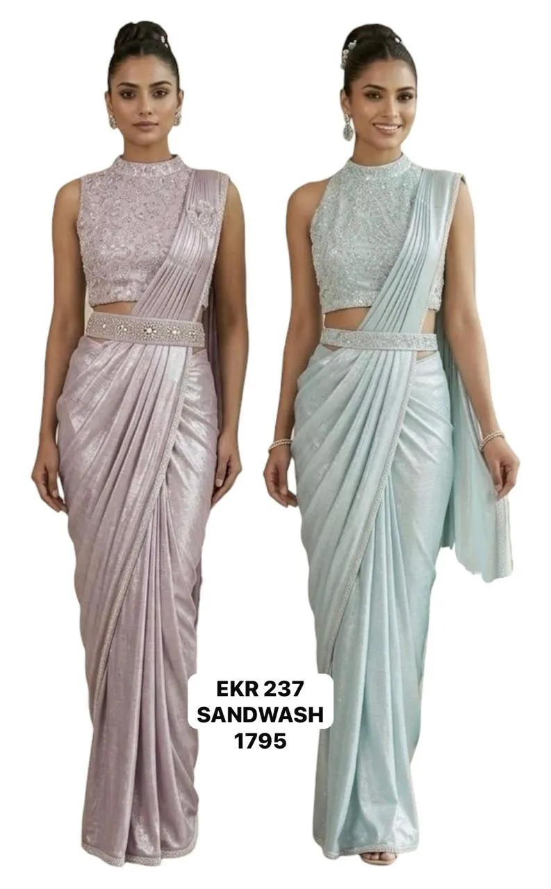 Dazira EKR 237 catalog buy online sarees at wholesale price - Sanvari Fashion