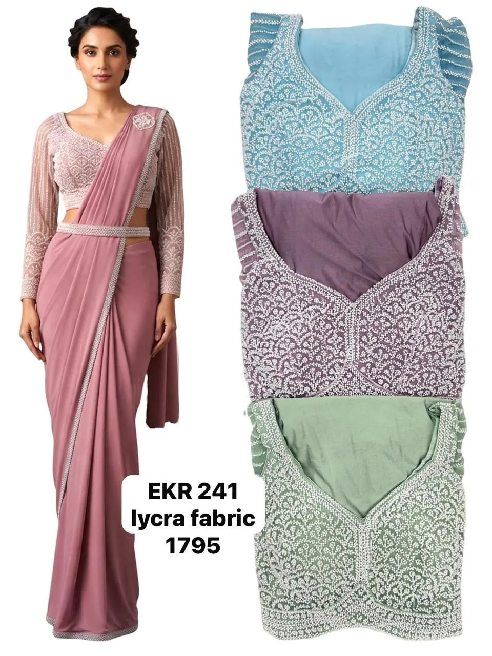 Dazira EKR 241 catalog casual sarees wholesale in surat - Sanvari Fashion