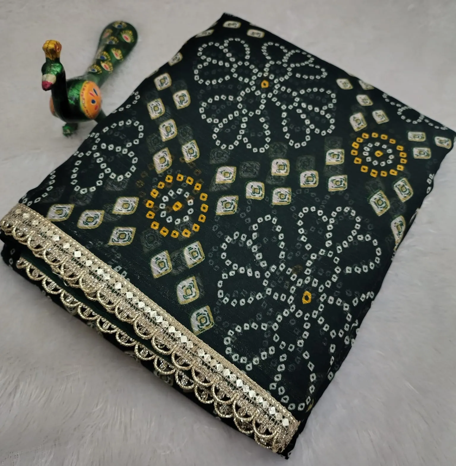 Dazira GC vol 58 catalog bandhani sarees wholesale - Sanvari Fashion