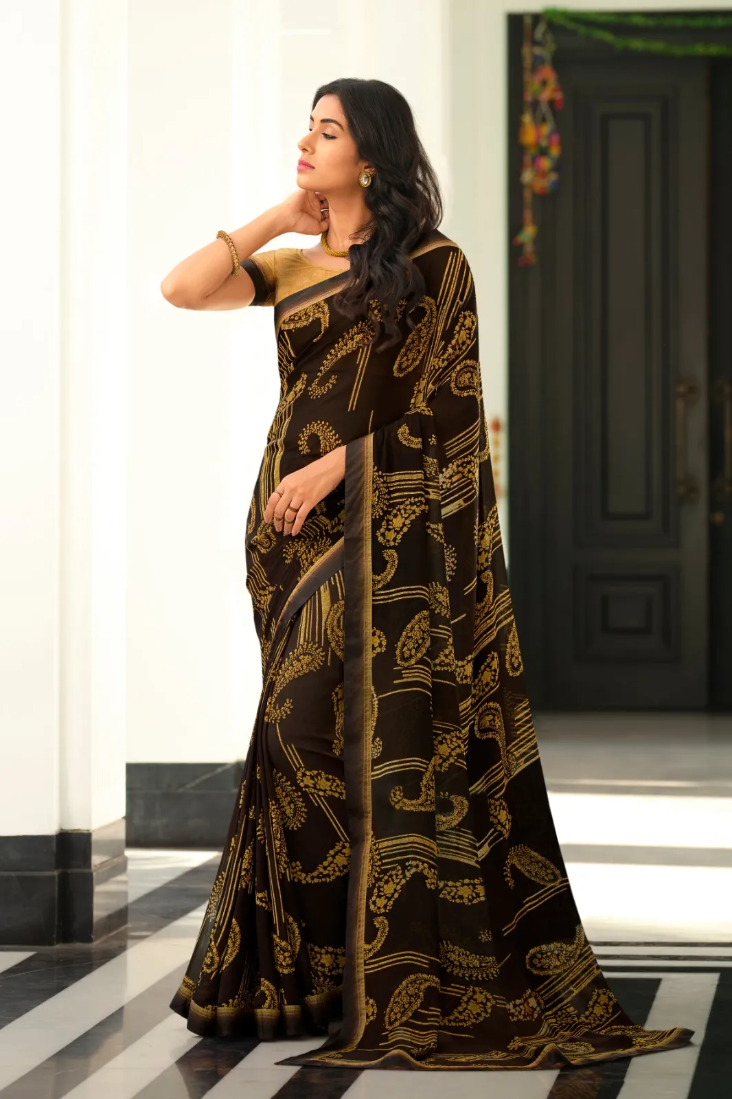 Dazira GC vol 60 catalogÂ plain saree wholesale - Sanvari Fashion