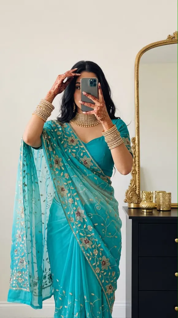 Dazira Georgette vol 86 catalog best wholesale saree dealers in surat - Sanvari Fashion