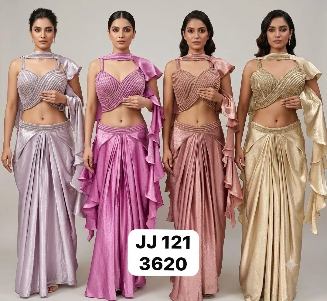 Dazira JJ 121 catalog saree covers wholesale kolkata - Sanvari Fashion