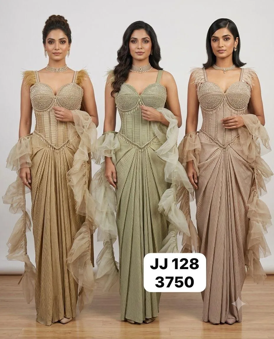 Dazira JJ 128 catalog saree covers wholesale hyderabad - Sanvari Fashion