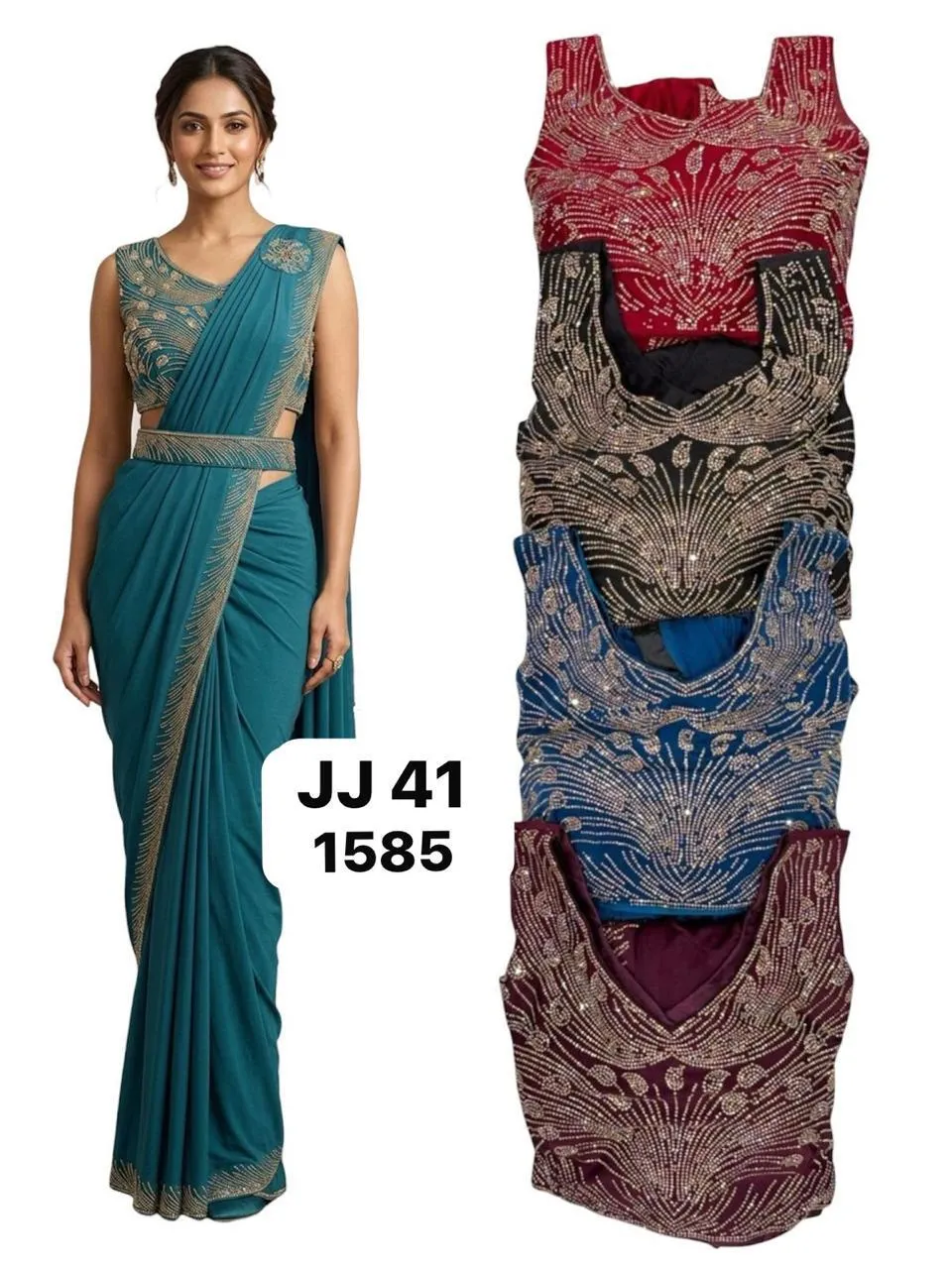 Dazira JJ 41 catalog best wholesale sarees in surat - Sanvari Fashion