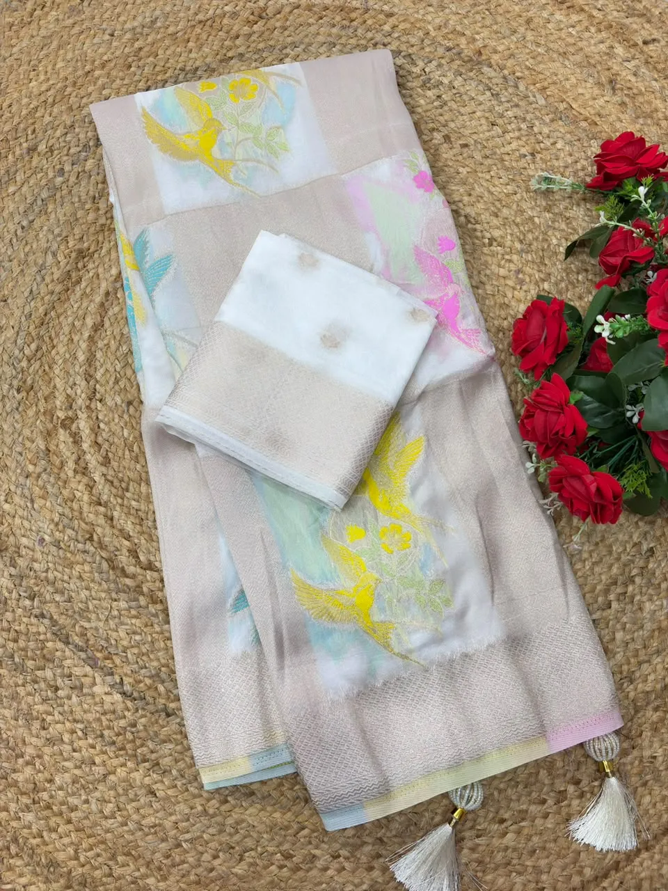 Dazira Pure Khadi Crepe Silk vol 6 catalog cheapest wholesale sarees in india - Sanvari Fashion