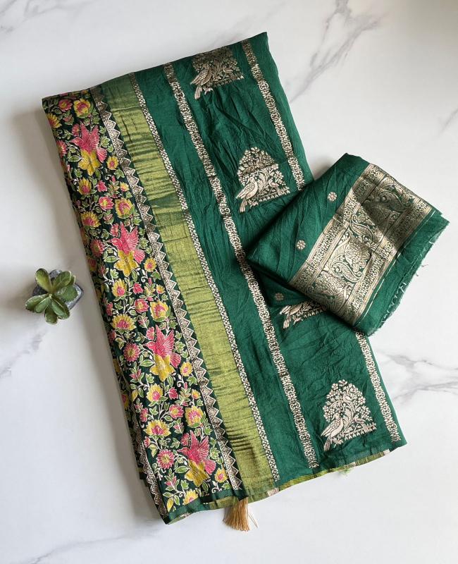 Dazira Pure Soft Russian Silk vol 9 catalog kota silk sarees wholesale in hyderabad - Sanvari Fashion