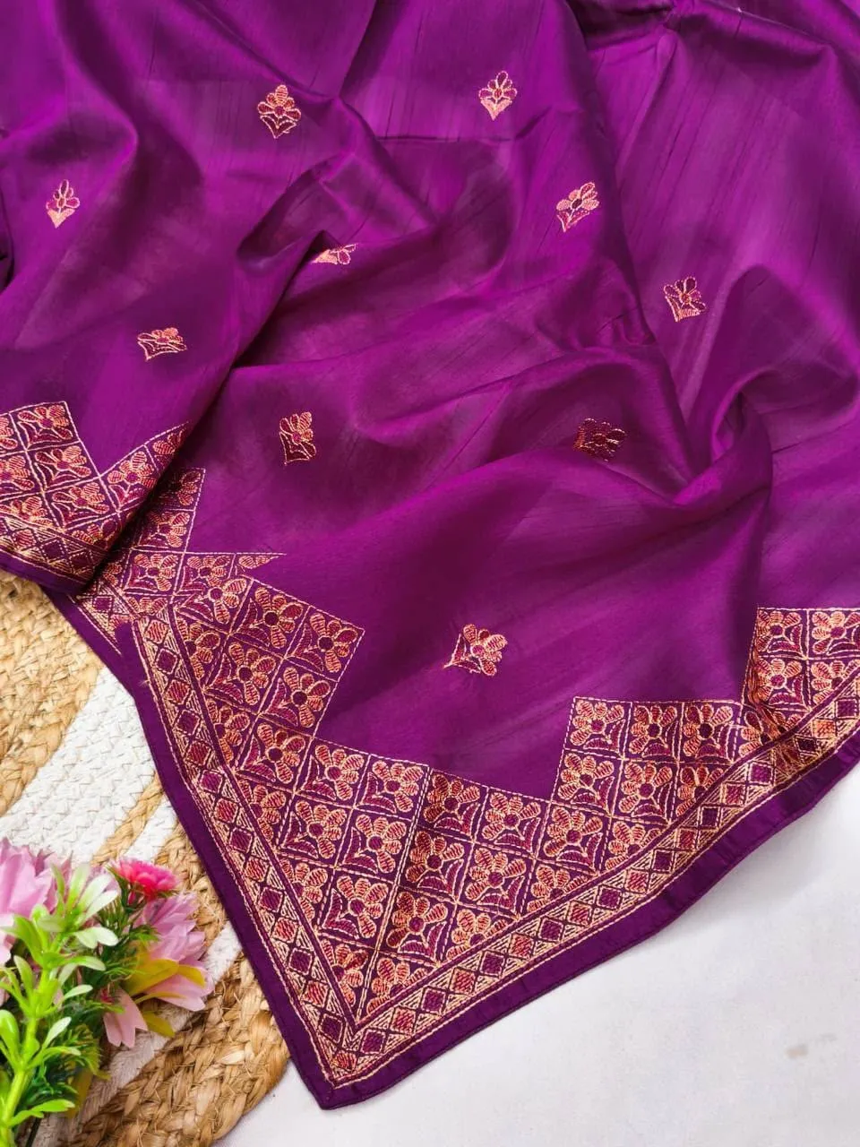 Dazira Pure Tussar vol 2 catalog tussar silk sarees wholesale bangalore - Sanvari Fashion