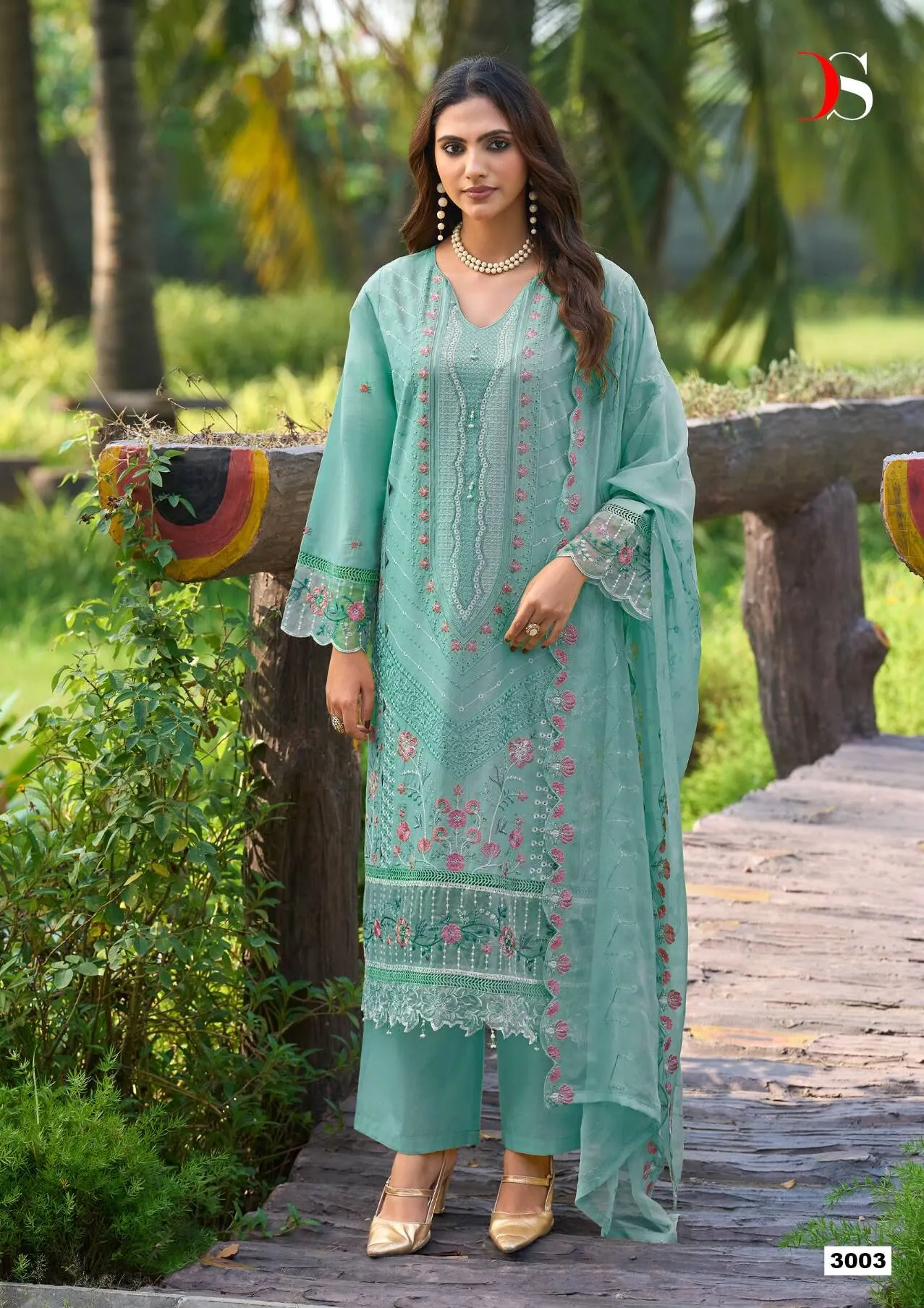 Deepsy Elaf Exclusive vol 3 catalog chiffon dupatta pakistani suits wholesale delhi - Sanvari Fashion