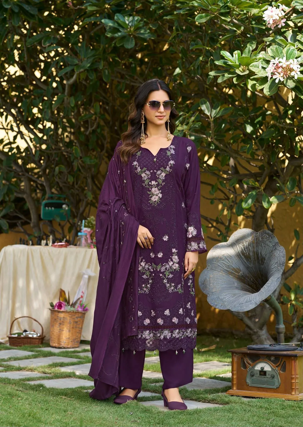 Deepsy Elaf Premium D 2001 to 2004 catalog replica pakistani suits in india wholesale - Sanvari Fashion