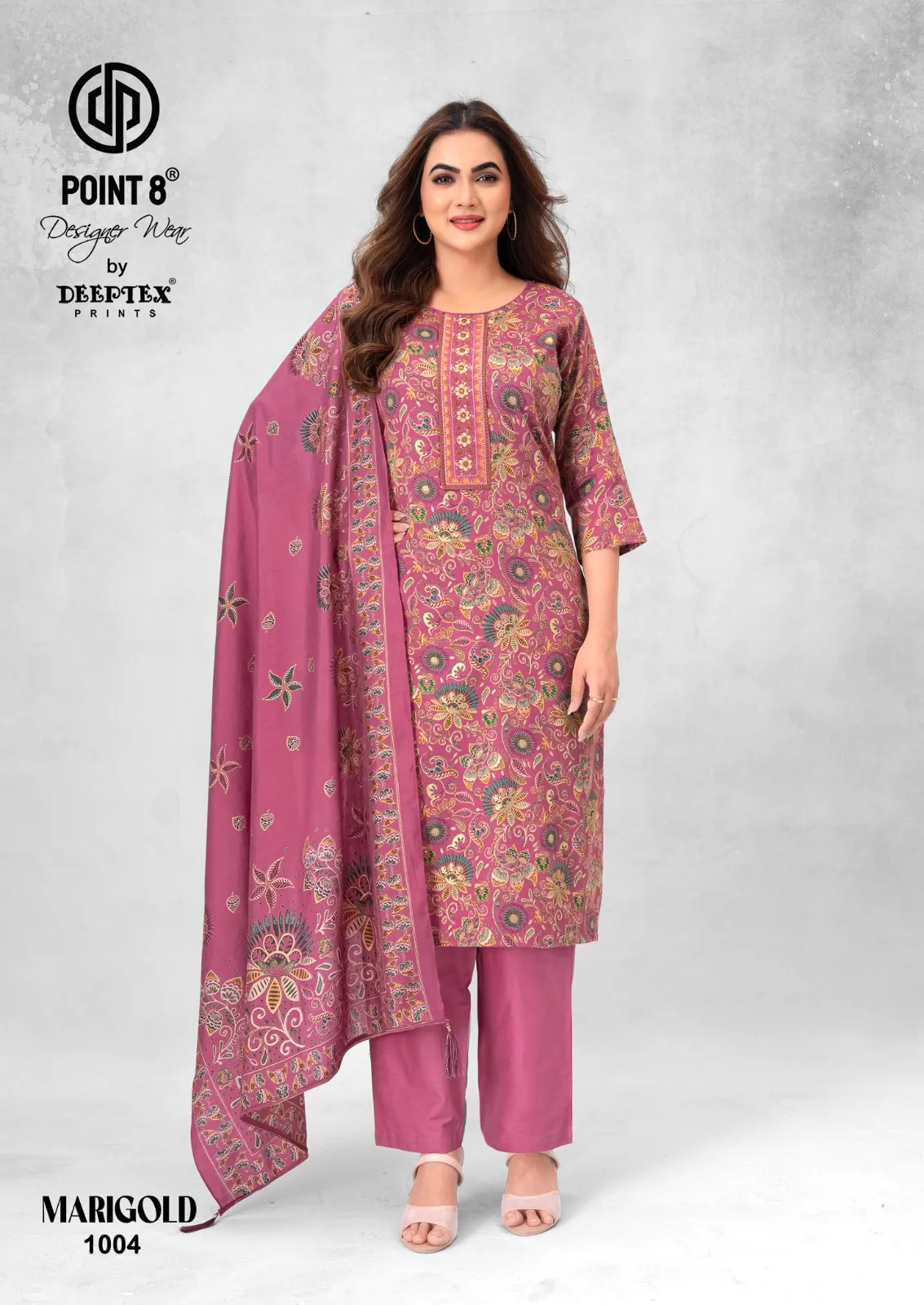 Deeptex MariGold Vol-1 â€“ Kurti Pant With Dupatta - Wholesale Catalog - Sanvari Fashion