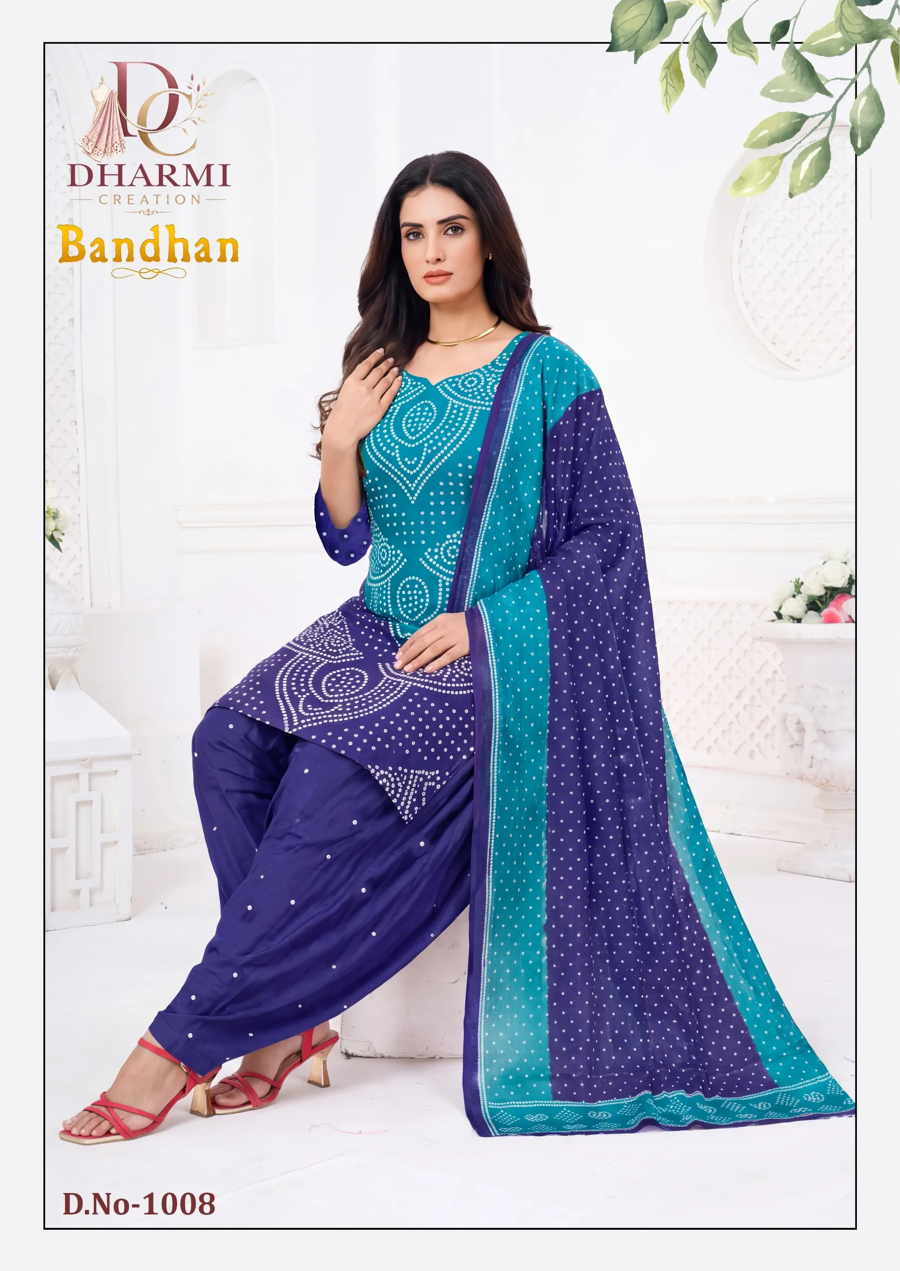 Dharmi Bandhan â€“ Dress Material Wholesale Catalog - Sanvari Fashion
