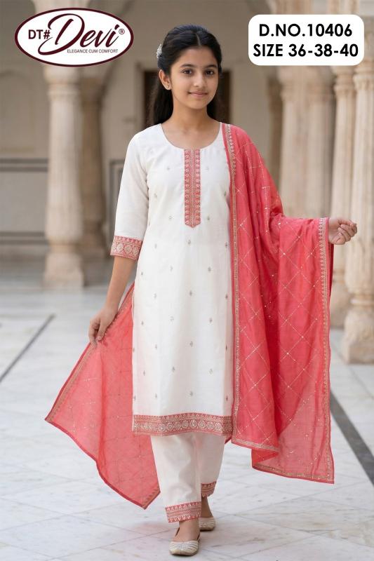 Dt Devi Rathna vol 2 10406 catalog kids ethnic wear wholesale - Sanvari Fashion