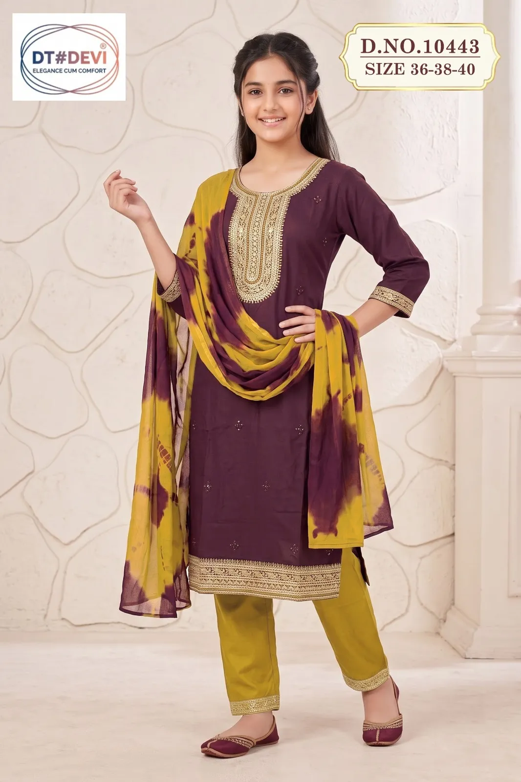 Dt Devi Yalinee vol 6 10443 catalog Kids Wear Wholesale Supplier India - Sanvari Fashion