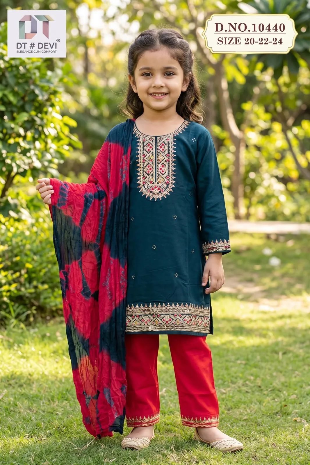 DT Devi Yukti vol 5 10440 catalog kids nightwear supplier - Sanvari Fashion