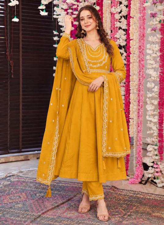 Felocity Anaya catalog wholesale embroidery work kurtis - Sanvari Fashion