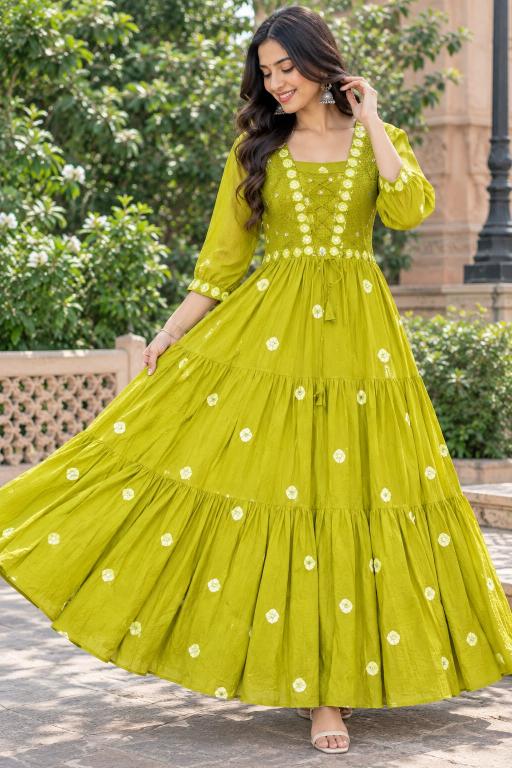 Felocity Cotton vol 775 catalog kurtis long wholesale - Sanvari Fashion