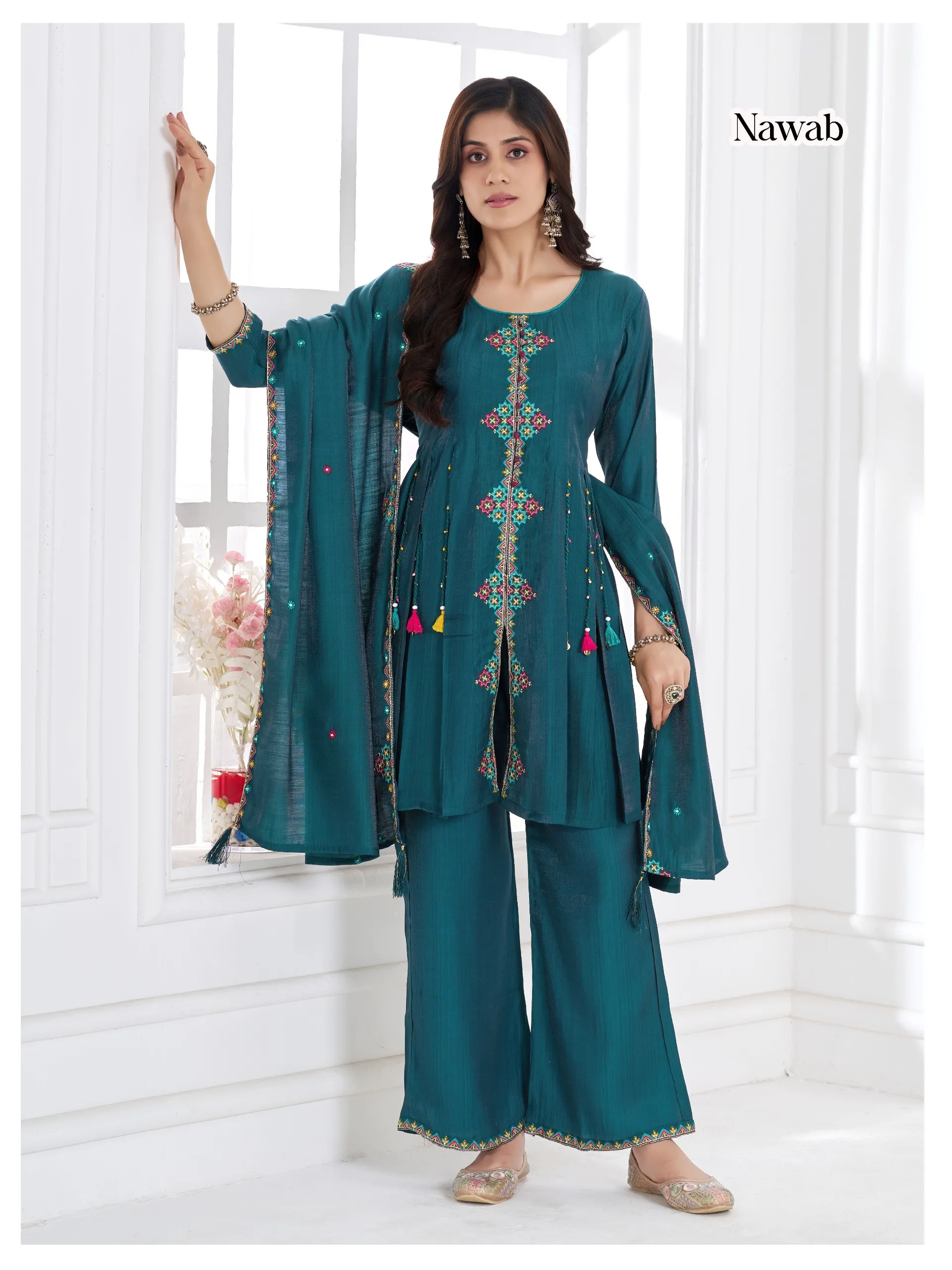 Felocity Nawab catalog selfies kurtis in wholesale rate - Sanvari Fashion