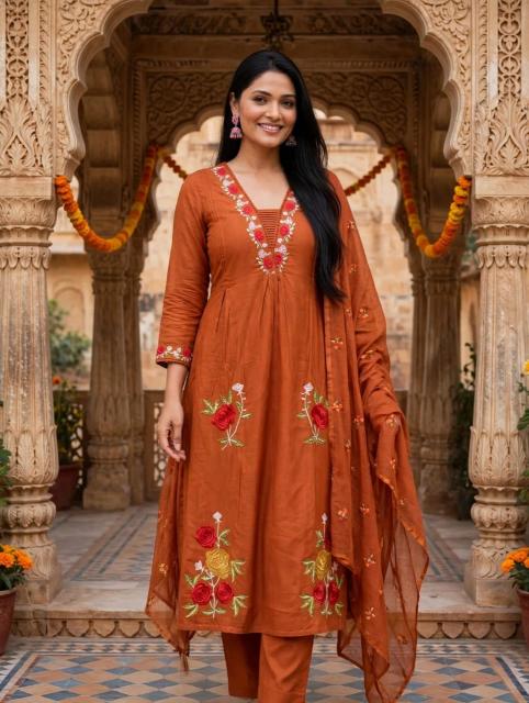 Felocity Premium Cotton vol 119 catalog ernakulam designer kurti wholesale - Sanvari Fashion
