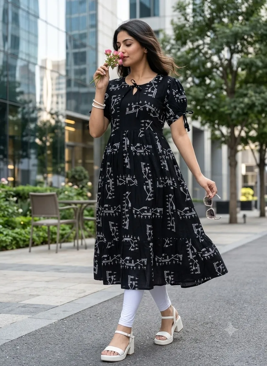 Felocity Rayon vol 76 catalog rayon long kurtis wholesale - Sanvari Fashion