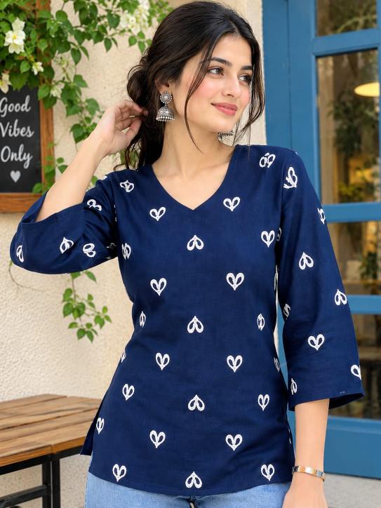 Felocity ZN 215 DK catalog w kurtis wholesale price - Sanvari Fashion