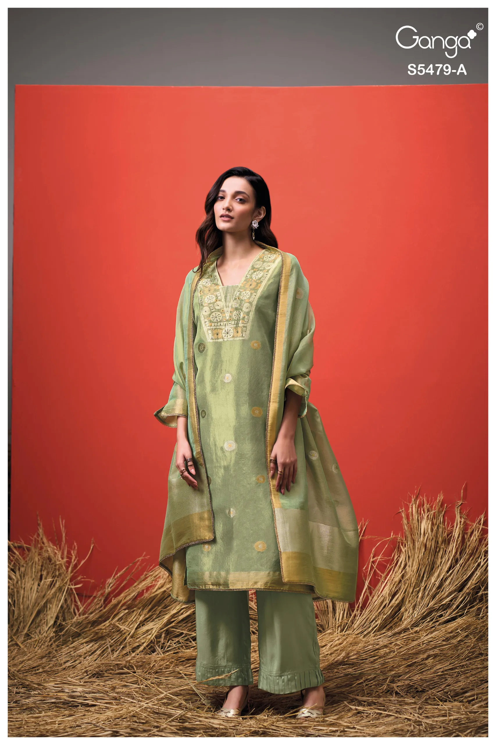 Ganga Peyra 5479 catalog wholesale salwar kameez in jaipur - Sanvari Fashion