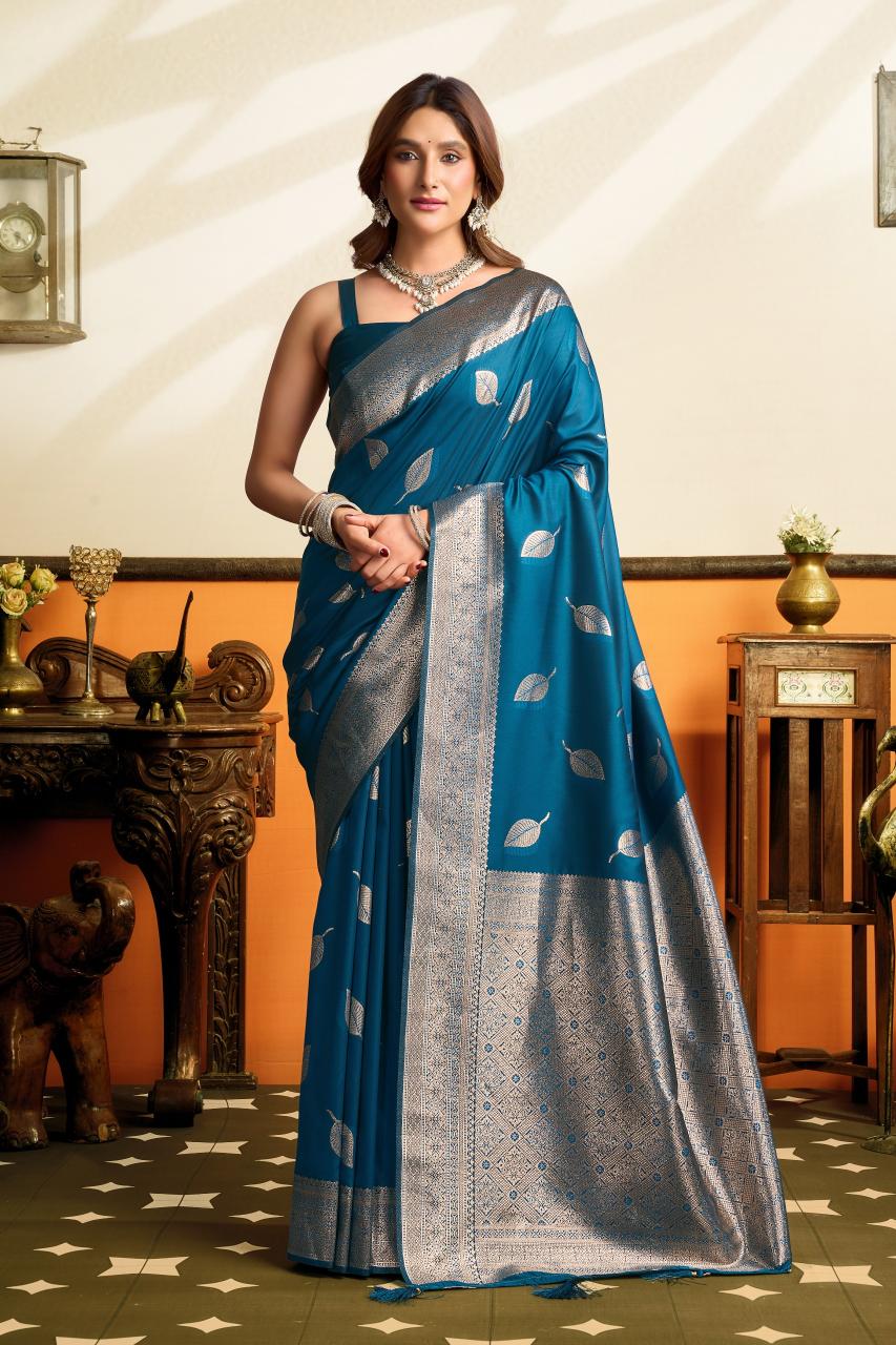 Gobuni Saroj catalog zari kota sarees wholesale - Sanvari Fashion